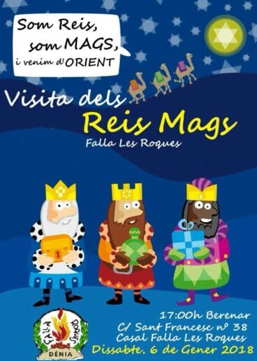 Cartel emisario Real Falla Les Rqques