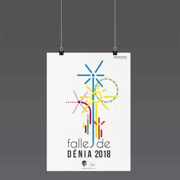 cartell penjat pirotecnia