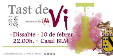 Cata de vinos en Baix la Mar