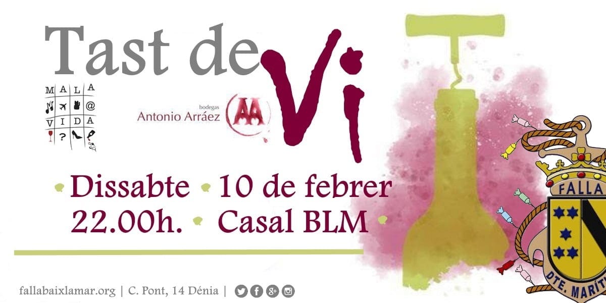 La falla Baix la Mar da voz a los más jóvenes en su nueva Jornada Cultural 2 cata de vinos en baix la mar
