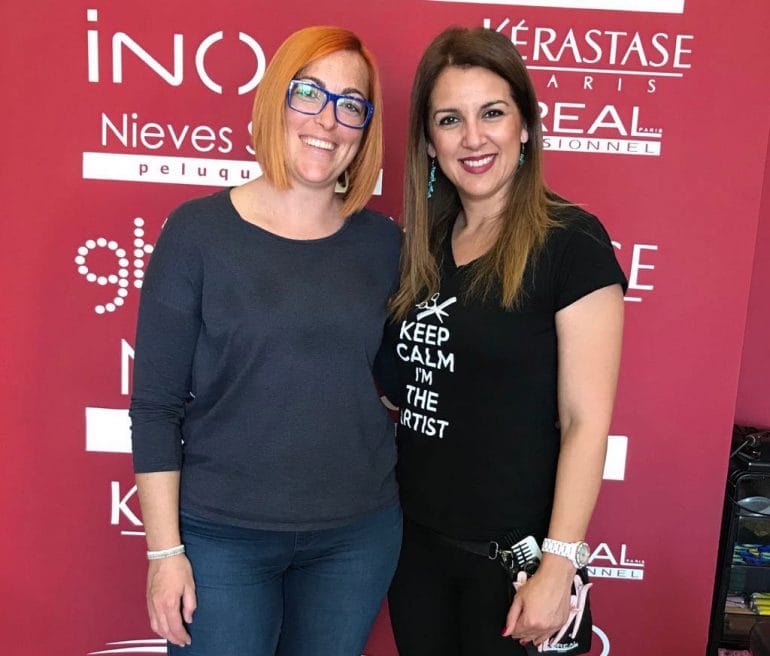 Cesta Navidad Nieves Sivera Peluquería