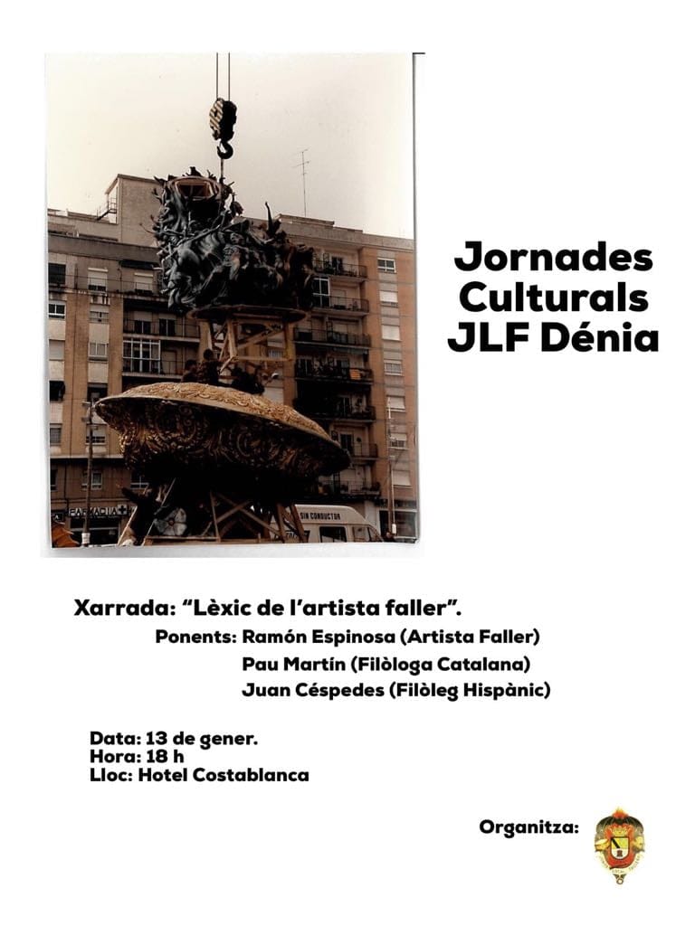 charla sobre el lexico del artista fallero