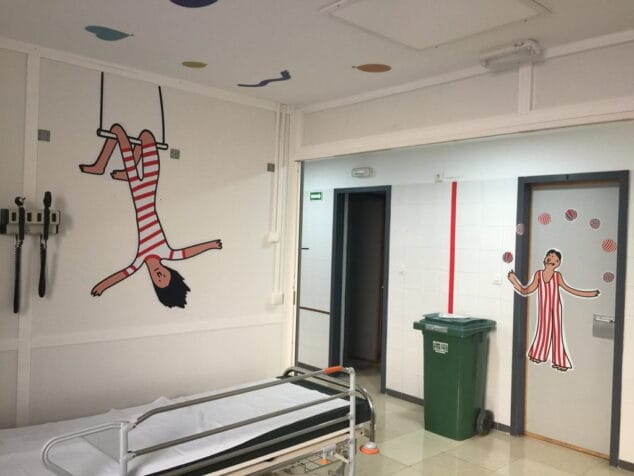 dibujos de imma mengual en el hospital