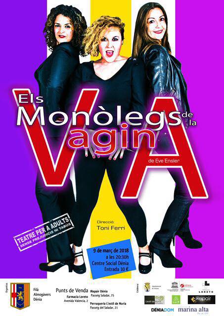 Els monòlegs de la Vagina en Dénia