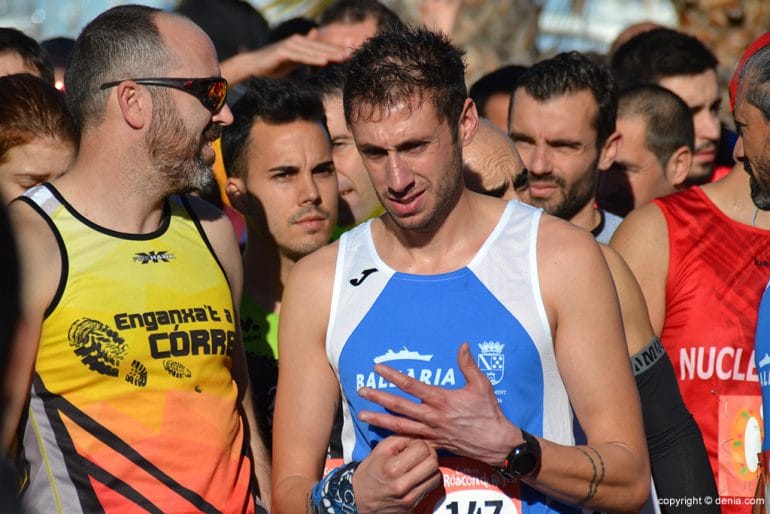 Fran López antes de la salida