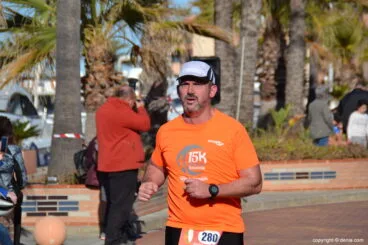 Jordi Serra entrando en meta