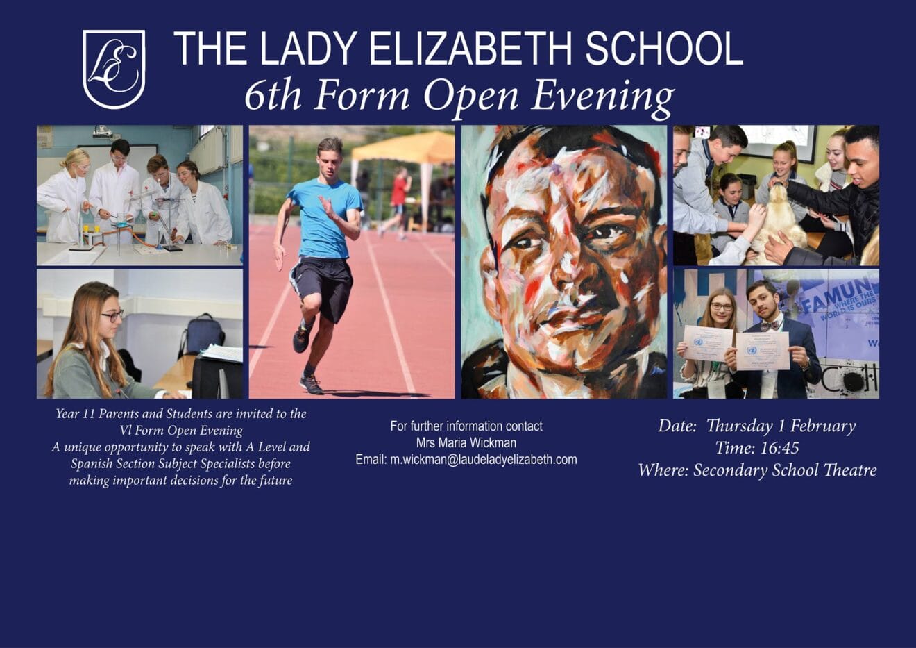 Jornada de puertas abiertas en The Lady Elizabeth School