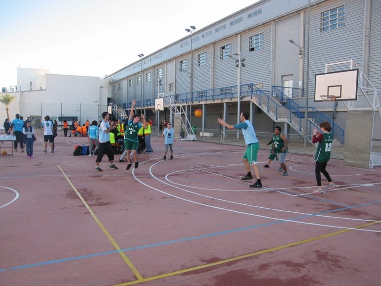 Partido de baloncesto