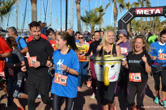 primeros metros de la carrera