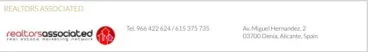 Realtors Associated MLS Dénia Inmobiliarias