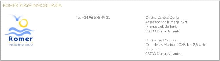 romer playa inmobiliaria mls denia inmobiliaria