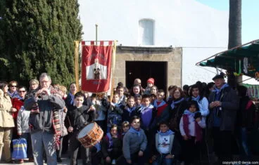 romeria en honor a santa paula en denia