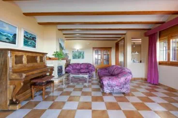 Sala de estar Quality Rent a Villa