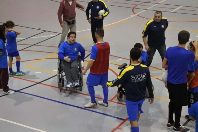 saludos entre los jugadores