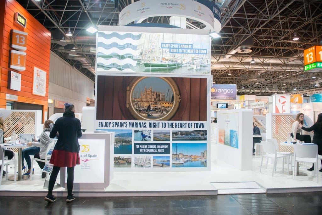 stand de la agrupacion de puertos de la comunitat valenciana