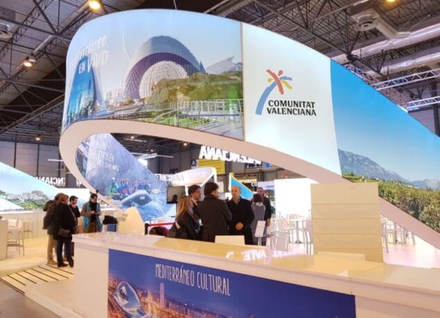 stand de la comunitat valenciana en fitur 2018