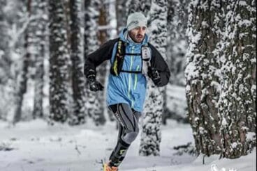 Tony Herrera durante la carrera