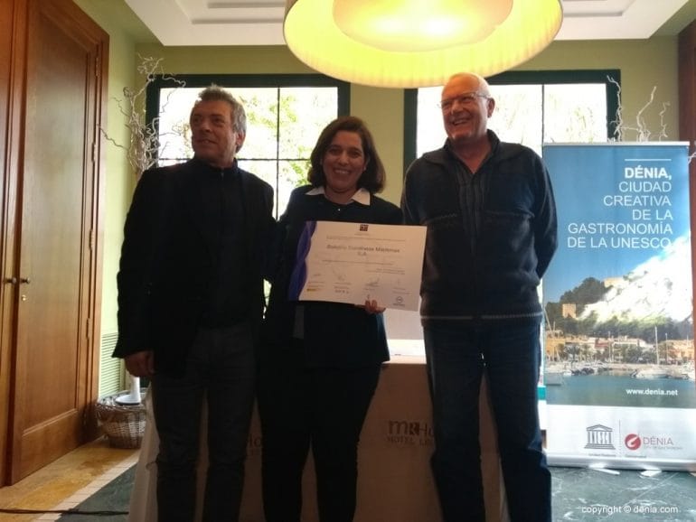 Entrega distintivo SICTED en Dénia 2018 - Baleària