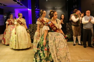 Sopar de Gala Dénia 2018 – Entrada de las cortes de honor
