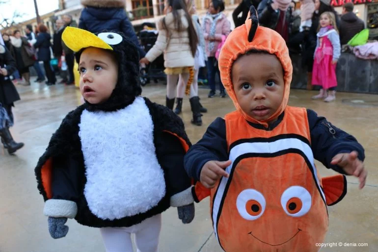 Carnevale dei bambini Dénia 2018 - Nemo e pinguino