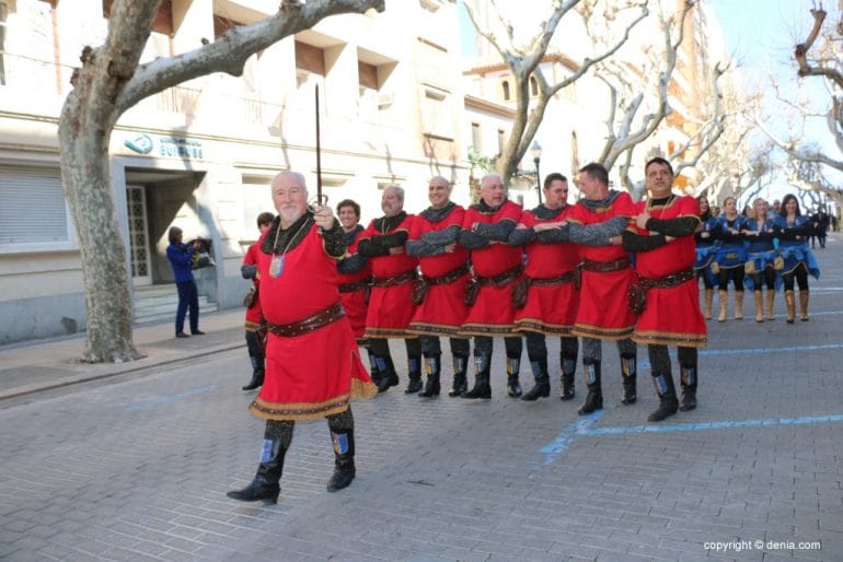 Entraeta informal Mig Any 2018 Dénia - Filà Mozárabes