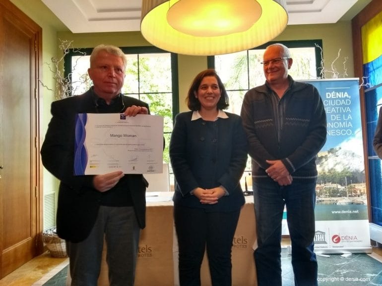 Entrega distintivo SICTED en Dénia 2018 - Mango Womans