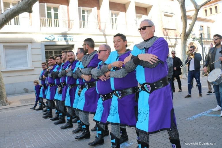 Entraeta informal Mig Any 2018 Dénia - Filà Creuats