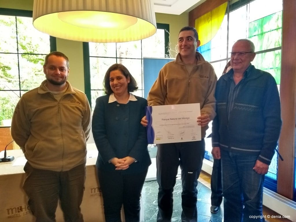 08 entrega distintivo sicted en denia 2018 parque natural del montgo