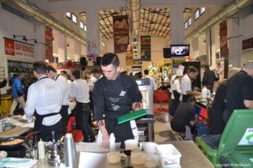 VII Concurso Internacional de la Gamba Roja de Dénia – Cocinando