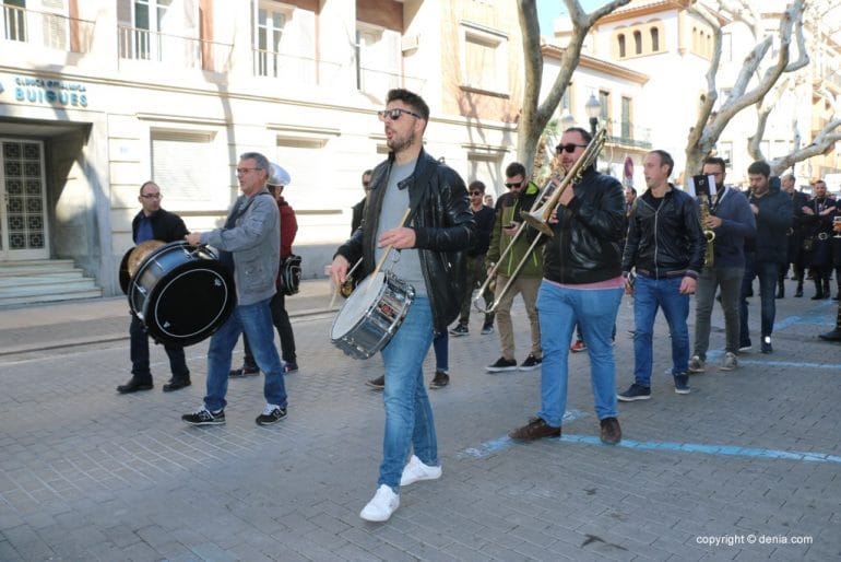 Entraeta informal Mig Any 2018 Dénia - Músicos