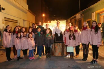 Visita de casales y bandos falleros – Bando falla Saladar