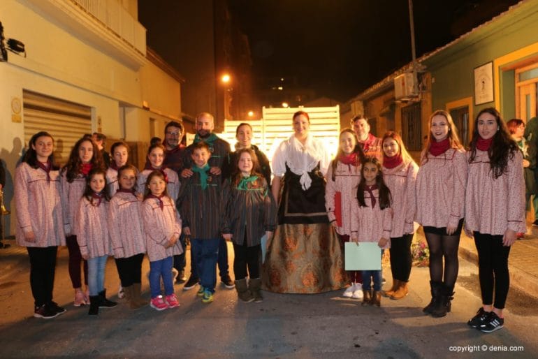 Visita de casales y bandos falleros - Bando falla Saladar