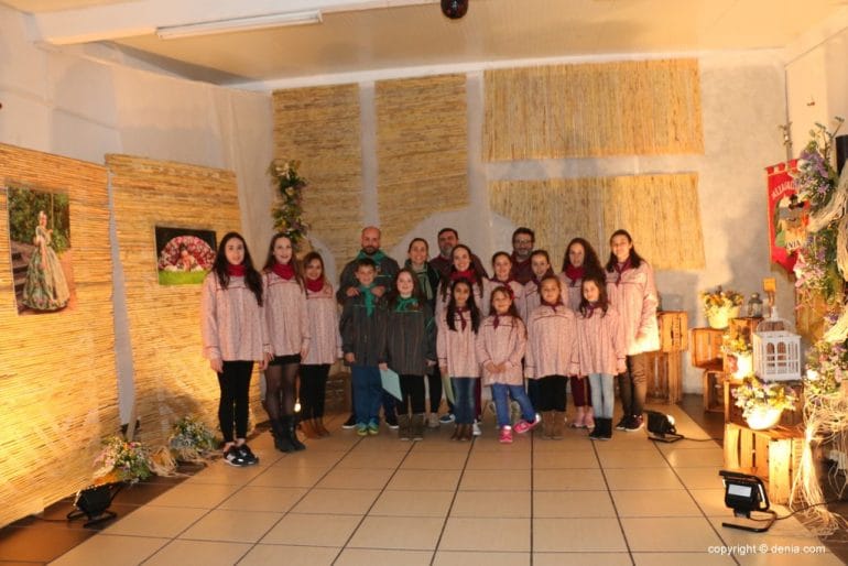 Visita de casales y bandos falleros - Casal falla Saladar