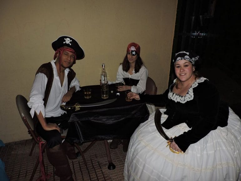 Visita de casales y bandos falleros - Bando falla Diana