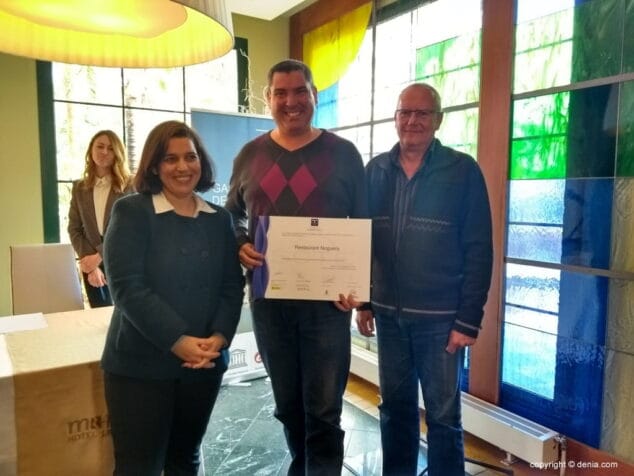 12 entrega distintivo sicted en denia 2018 restaurante noguera