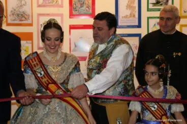 Exposición del Ninot Dénia 2018 – Corte de cinta