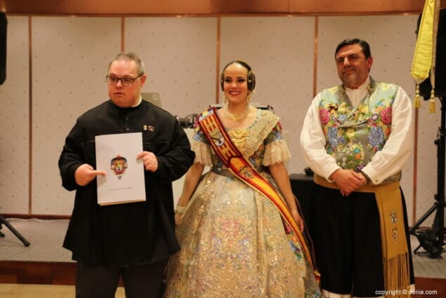 Las fallas de Dénia homenajean a Jaume Bertomeu como Fallero Ejemplar de 2018 19 17 sopar de gala denia 2018 entrega de recompensas