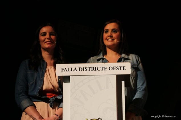 Rosa Pastor es proclamada como la "Dancing Queen" de la Falla Oeste 23 18 presentacion oeste 2018 presentadoras