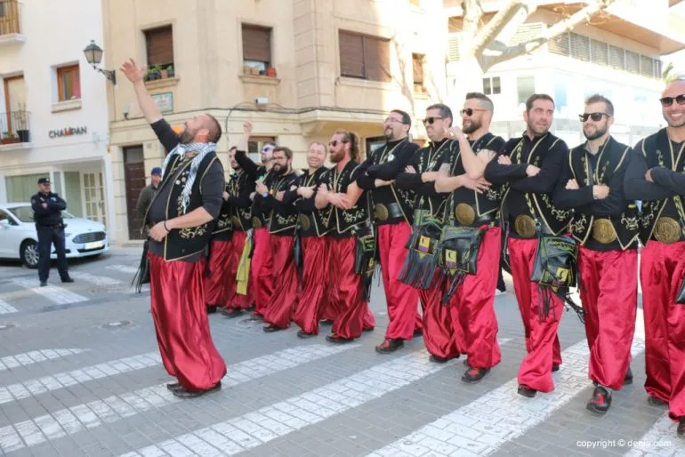 Entraeta informal Mig Any 2018 Dénia - Filà Abencerrajes