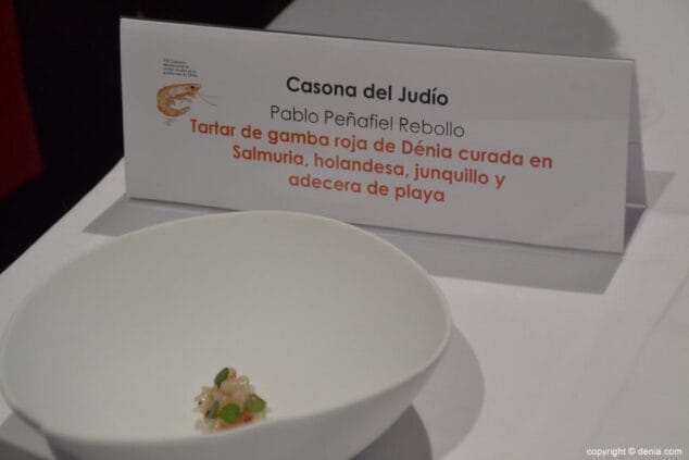 21 vii concurso internacional de la gamba roja de denia plato de pablo penafiel