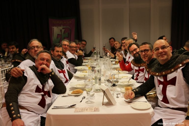 Cena Mig Any Dénia 2018 - Filà Templaris