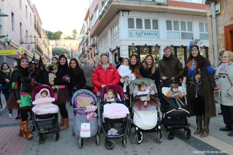 Carnaval infantil Dénia 2018 - Tribu india