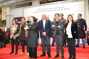 VII Concurso Internacional de la Gamba Roja de Dénia – Jurado y autoridades
