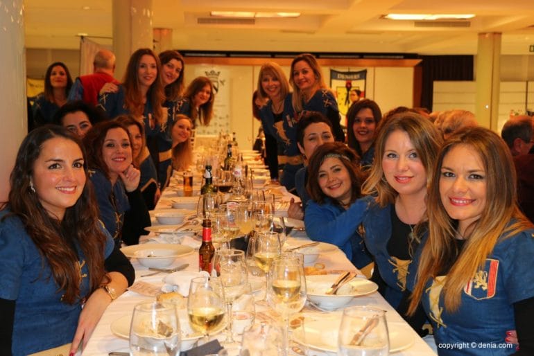 Cena Mig Any Dénia 2018 - Filà Almogàvers
