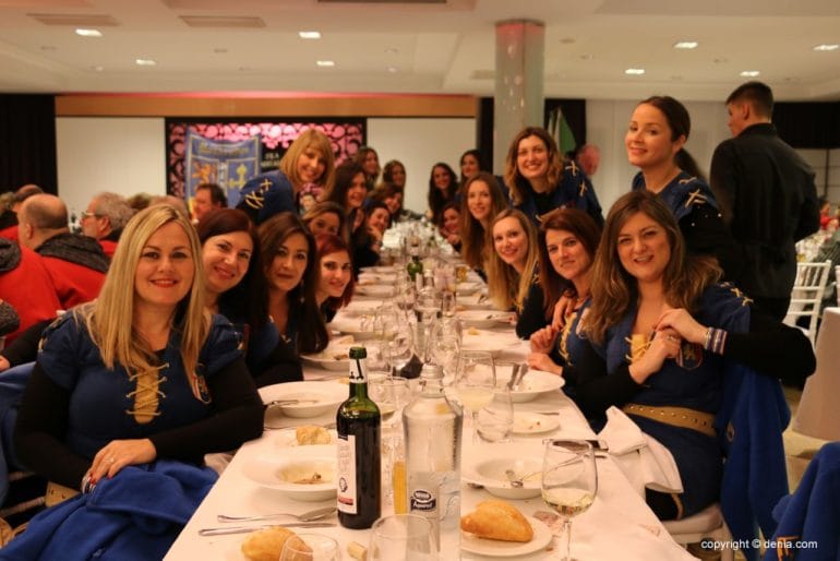 Cena Mig Any Dénia 2018 - Filà Almogàvers
