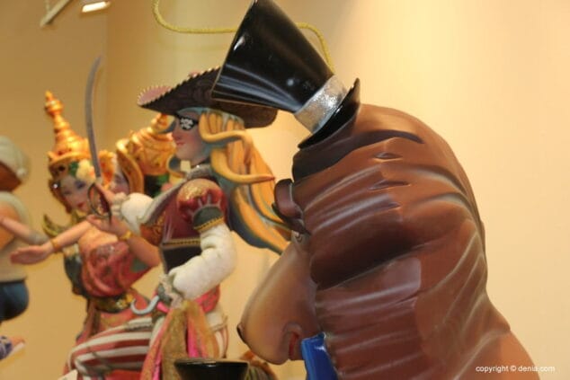 30 exposicion del ninot denia 2018 detalle ninots