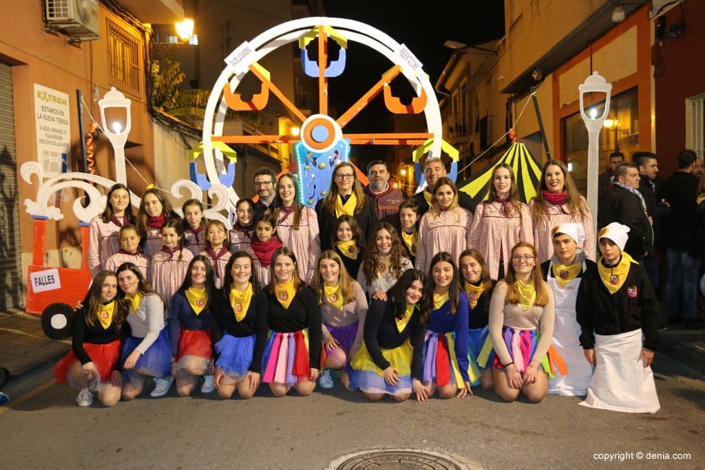 30 visita de casales y bandos falleros bando falla oeste