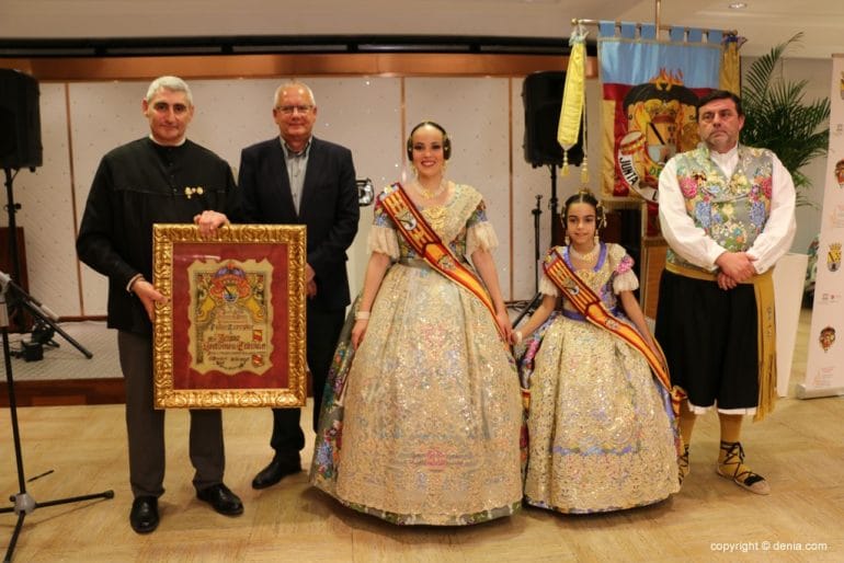 Sopar de Gala Dénia 2018 - reconocimiento al Fallero Ejemplar