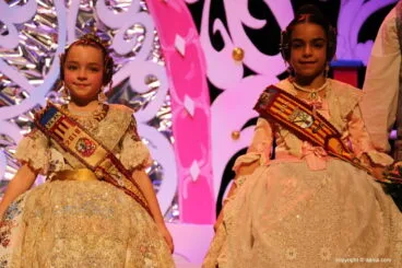Presentación infantil falla Oeste 2018 – Celia y Carla