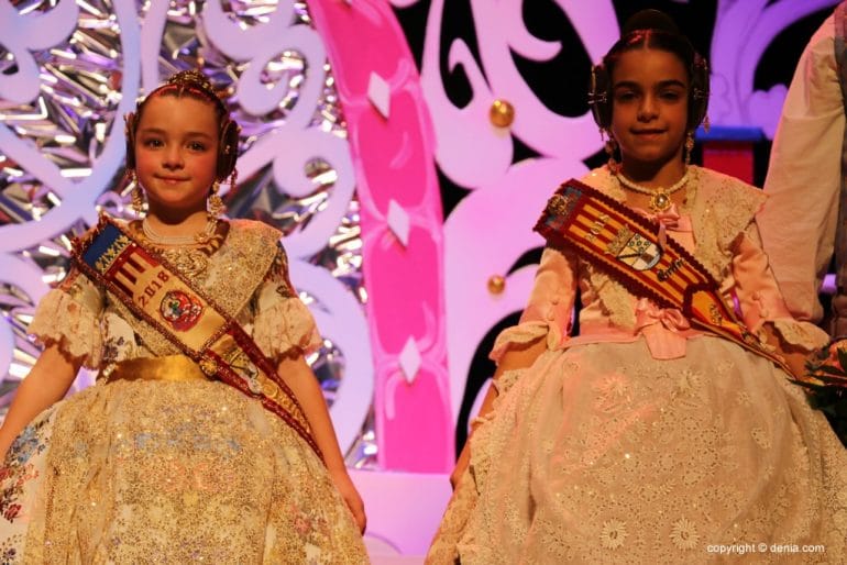 Presentación infantil falla Oeste 2018 - Celia y Carla